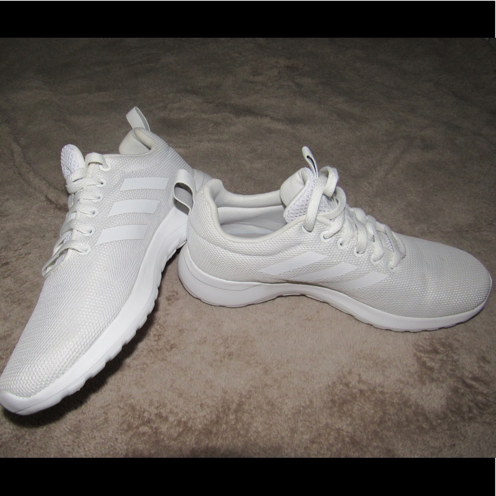 White adidas sneakers